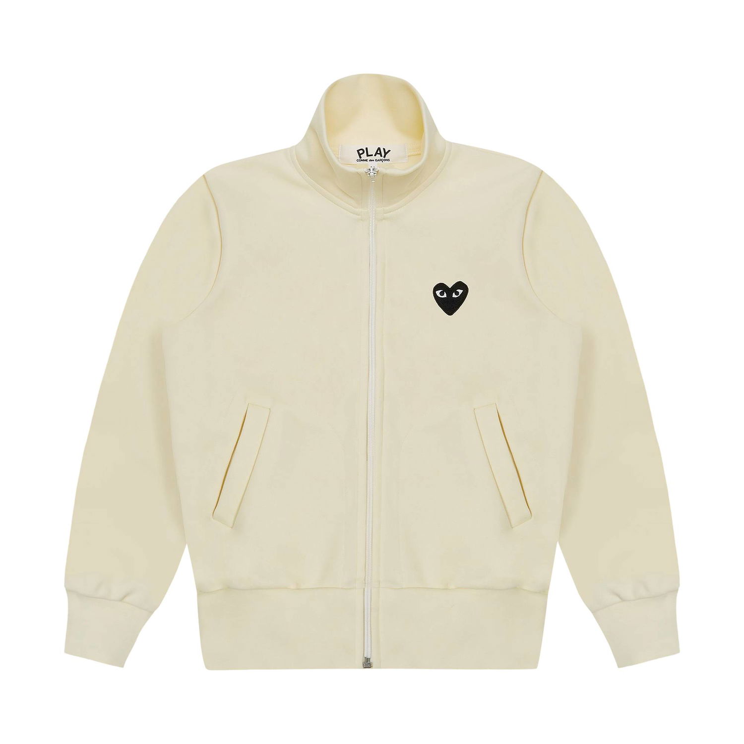 Mikina Comme des Garçons PLAY Big Black Heart Hoodie Béžová | AZ T256 051 3, 1