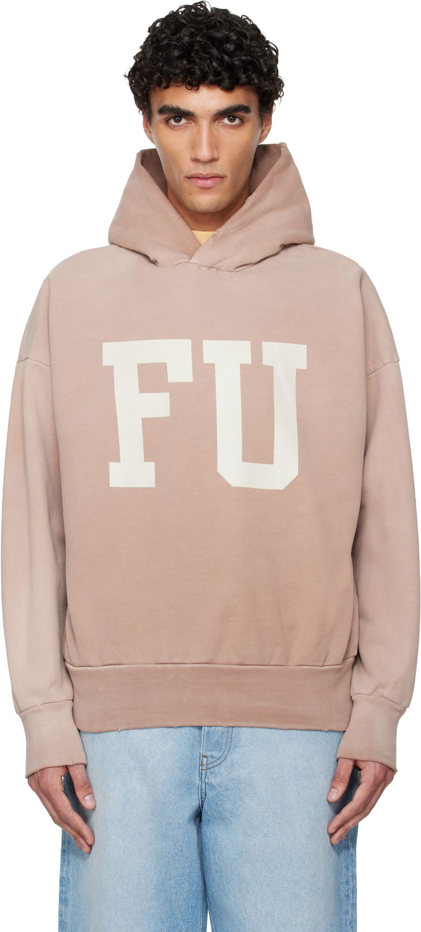 Mikina Fear of God 'Educate' Hoodie Béžová | FG25FW12-12111BHF-288