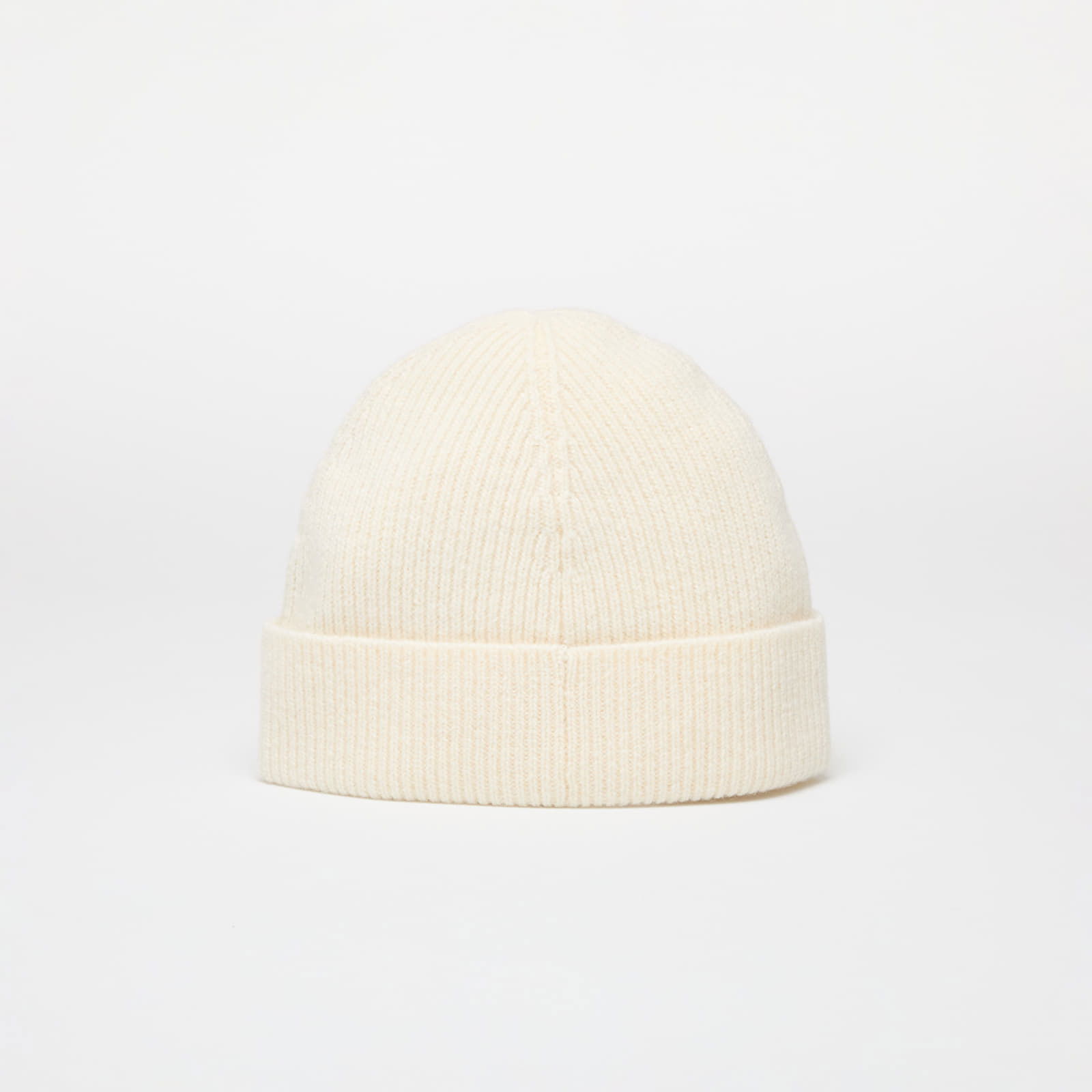 Ribbed Structure Beanie Beige Universal