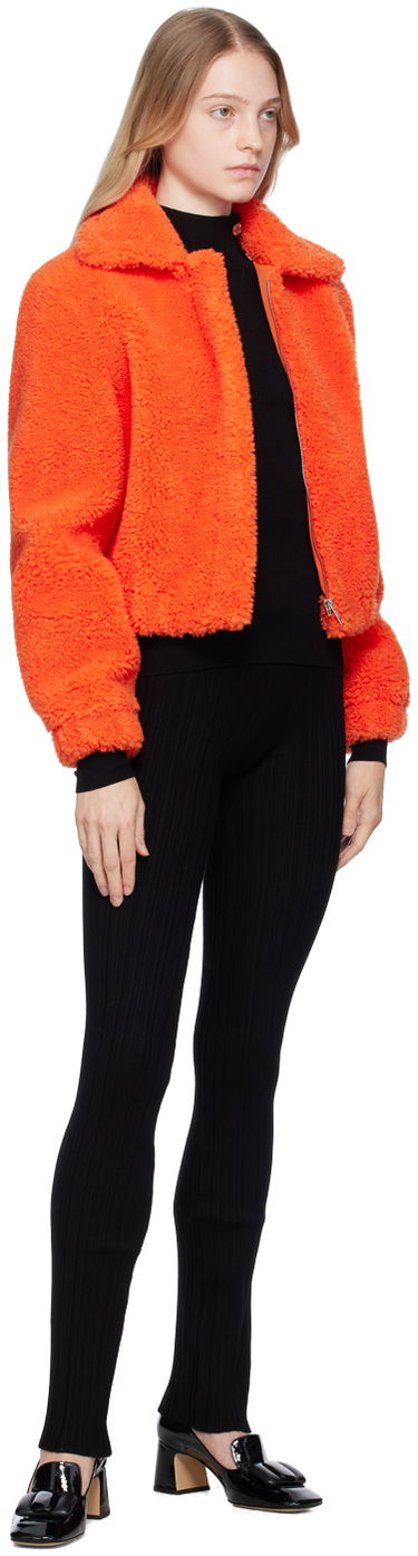 Bunda Moschino Jeans Zip Jacket Oranžová | 605 8717, 3