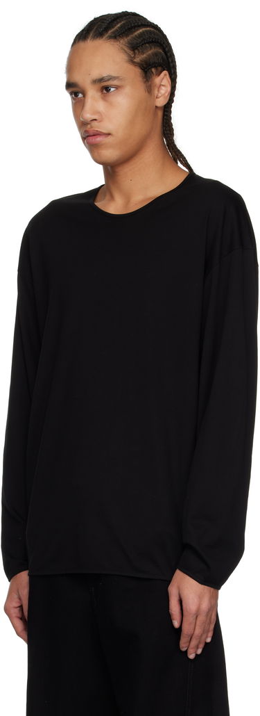 Tričko LEMAIRE Lemaire Relaxed Long Sleeve T-Shirt Čierna | TO1375 LJ1018, 3