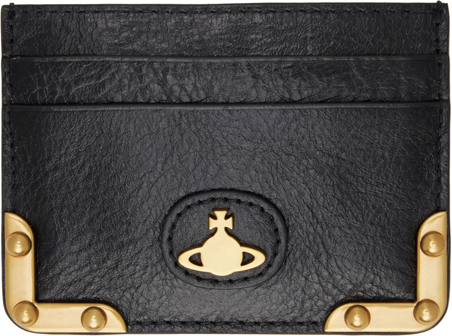 Peňaženka Vivienne Westwood Vivienne Westwood Flat Orb Card Holder Čierna | 5403000HW-L0067-, 0