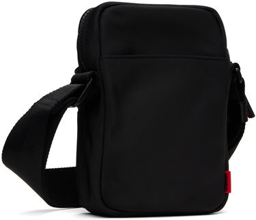 Taška cez rameno BOSS Hugo Logo Patch Crossbody Bag Čierna | 50523544, 2