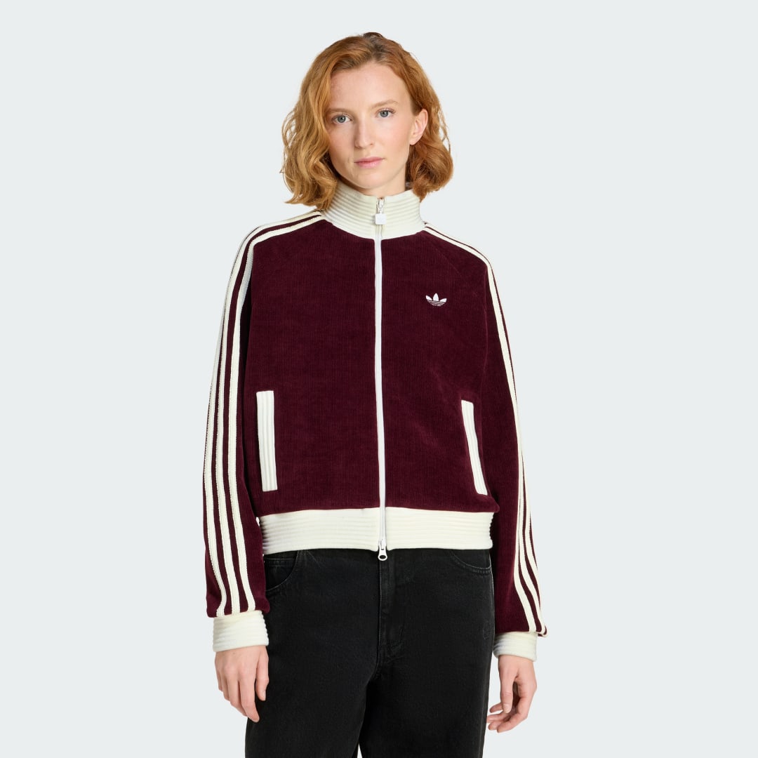 Súprava adidas Performance adidas Originals Velour Knit Track Top Vínová | KS0400, 0