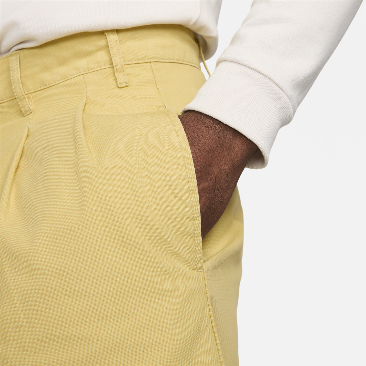 Šortky Nike Life Pleated Chino Shorts Béžová | DX0643-700, 1