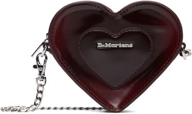 Taška cez rameno Dr. Martens Dr. Martens Mini Heart Crossbody Bag Vínová | AD092601, 0