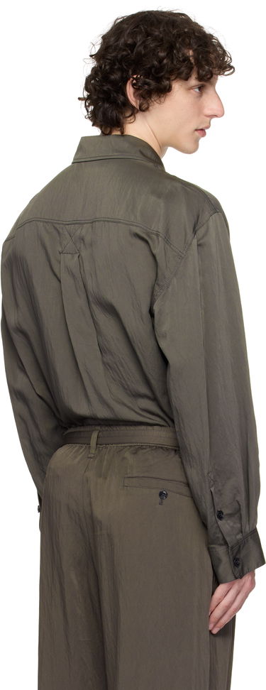 Košeľa LEMAIRE Lemaire Utility Shirt Zelené | OV1014 LF1388, 2