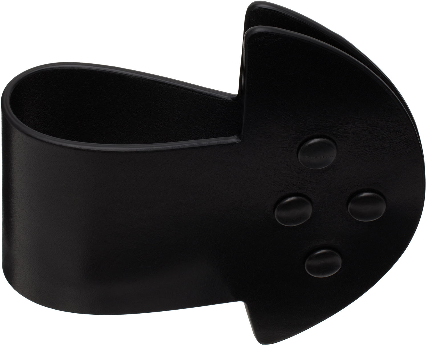 Náramok Rick Owens Rick Owens Hollywood Anthem Snaps Cuff Bracelet Čierna | RA01E0606 LGELBH, 0