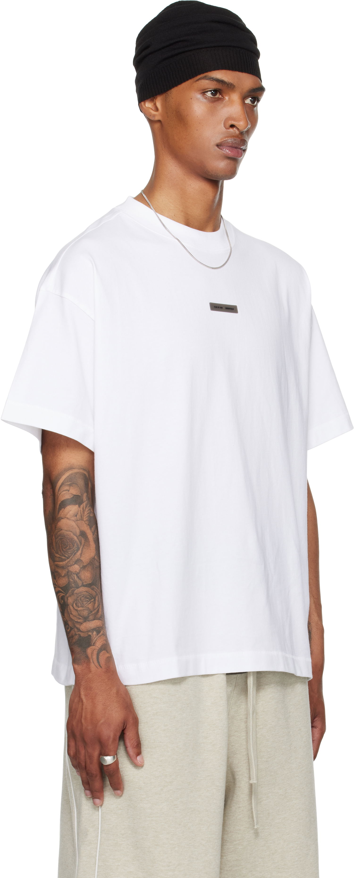 Tričko Fear of God Fear of God ESSENTIALS Vintage Fit T-Shirt Biela | 125SP254284F, 1