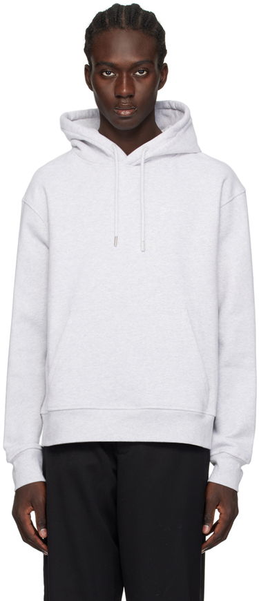 Mikina Jacquemus Les Classiques 'Le Sweatshirt Brodé' Hoodie Šedá | 22H245JS310-2120, 0