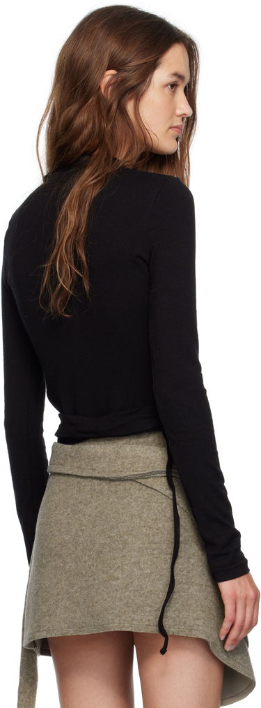 Sveter Ottolinger Ottolinger Double Closure Knit Cardigan Čierna | 107-600207-05, 2