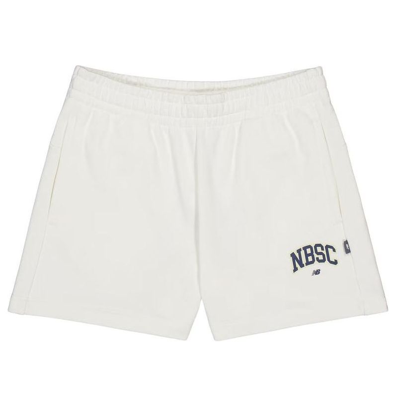 Šortky New Balance Cotton Shorts Biela | AWS42315-CIC, 0