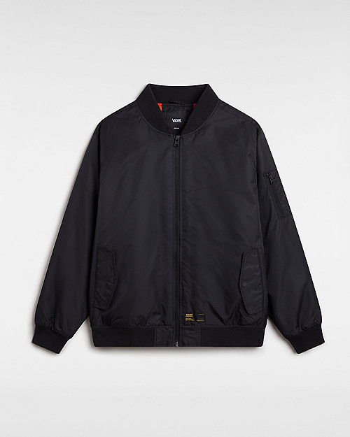 Bomber bunda Vans Copley Bomber Jacket Čierna | VN000HMQBLK