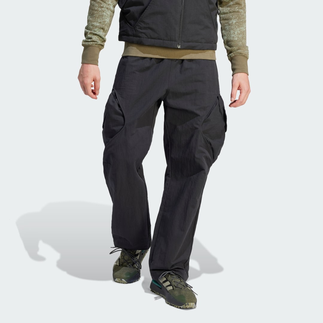 Cargo nohavice adidas Originals Adventure Premium Cargo Čierna | IJ0719, 0