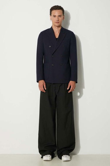 Bunda Paul Smith Paul Smith Double-Breasted Wool Blazer Navy | M1R.2320.N01746, 1