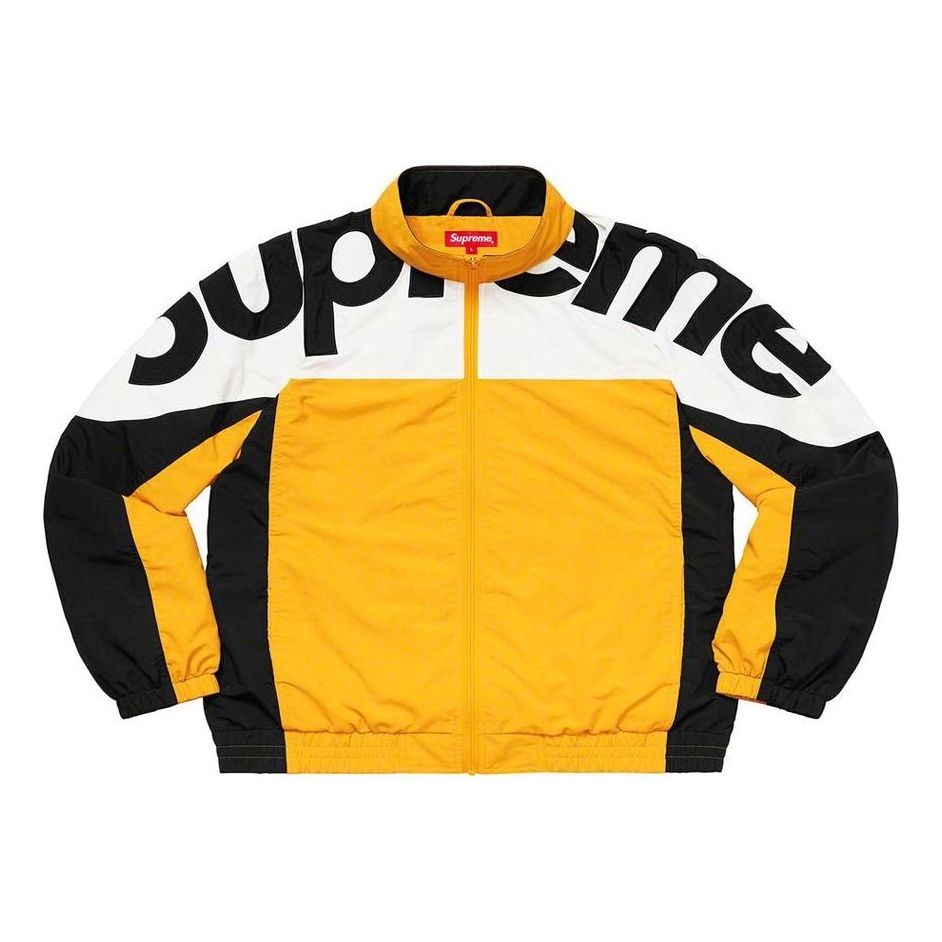 Vetrovka Supreme Shoulder Logo Track Jacket Žltá | SUP-FW19-019, 0