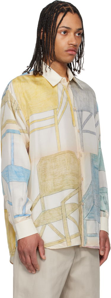 Košeľa LEMAIRE Lemaire Relaxed Printed Shirt Rôznofarebný | SH1173 LF1407, 1