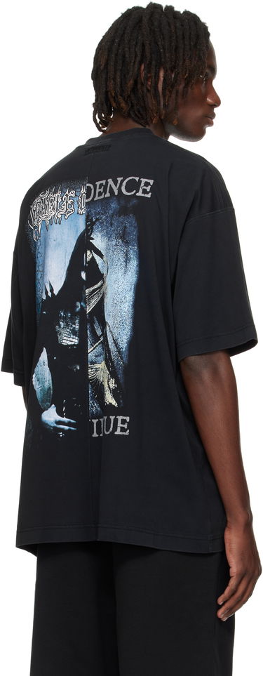 Tričko VETEMENTS VETEMENTS Cradle of Filth Cut-Up Oversized T-Shirt Čierna | UCF76TR950BB, 2