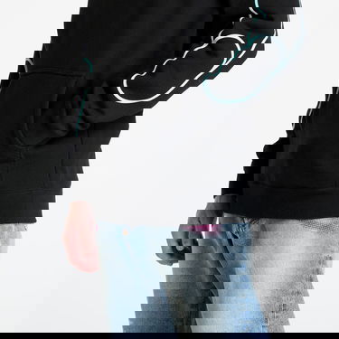 Mikina Pleasures Pixel P Hoodie Black Čierna | P24F100 BLACK, 2