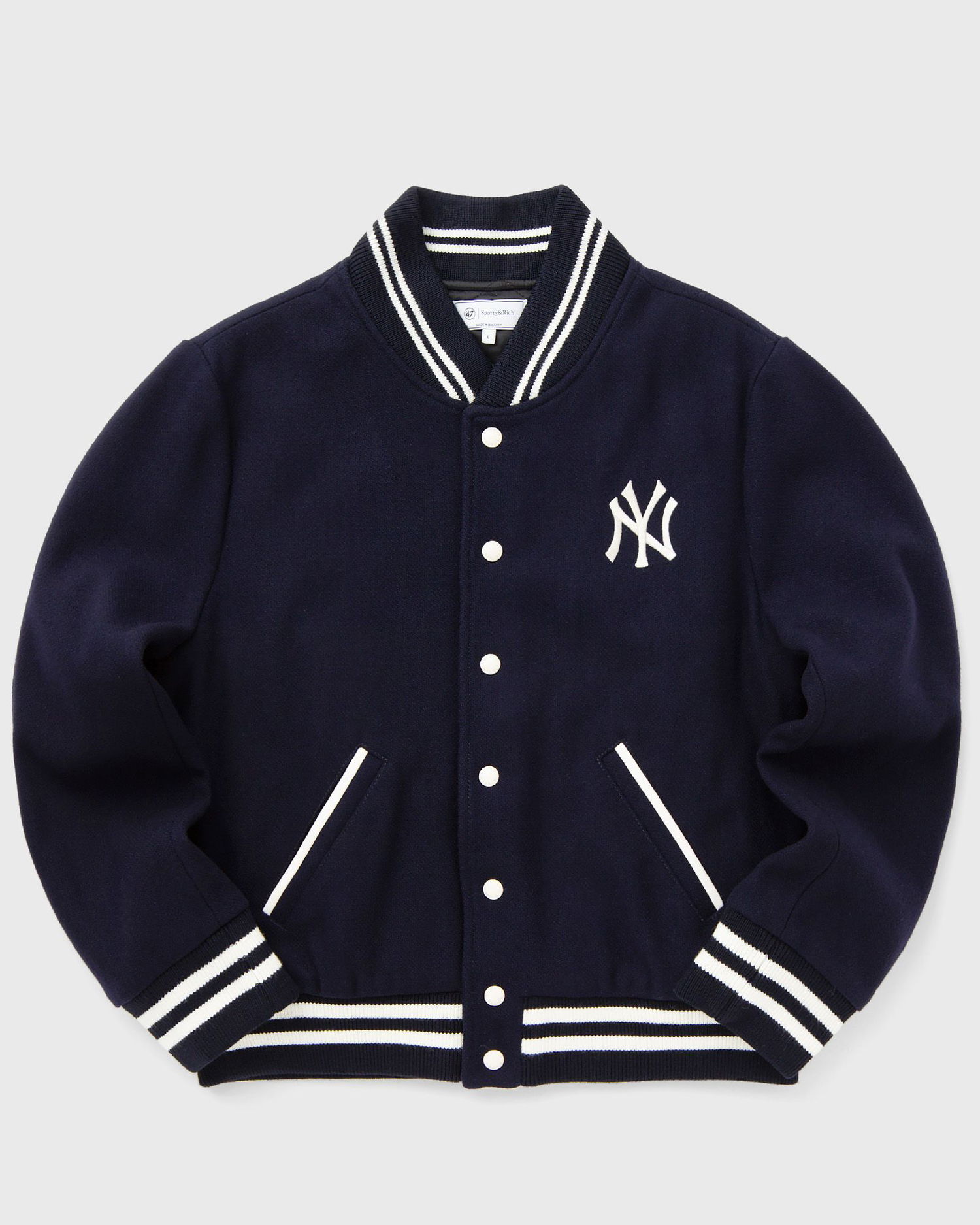 Bomber bunda Sporty & Rich Yankees Serif Varsity Jacket Modrá | OW007505635BL32, 0