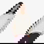 Cropped Hoodie with Logo Tape