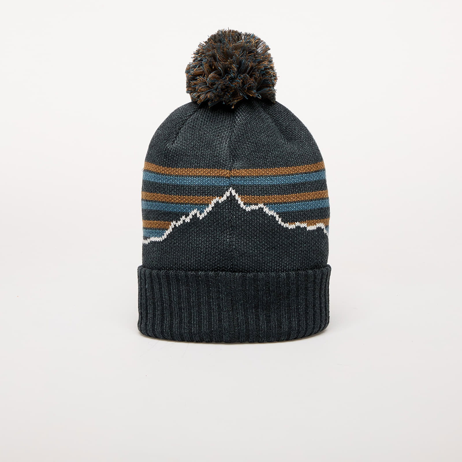 Powder Town Beanie Fitz Roy Stripe Knit