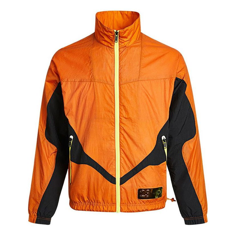 Vetrovka Jordan Jordan 23 Engineered Casual Stand-up Collar Jacket Oranžová | CV2867-875