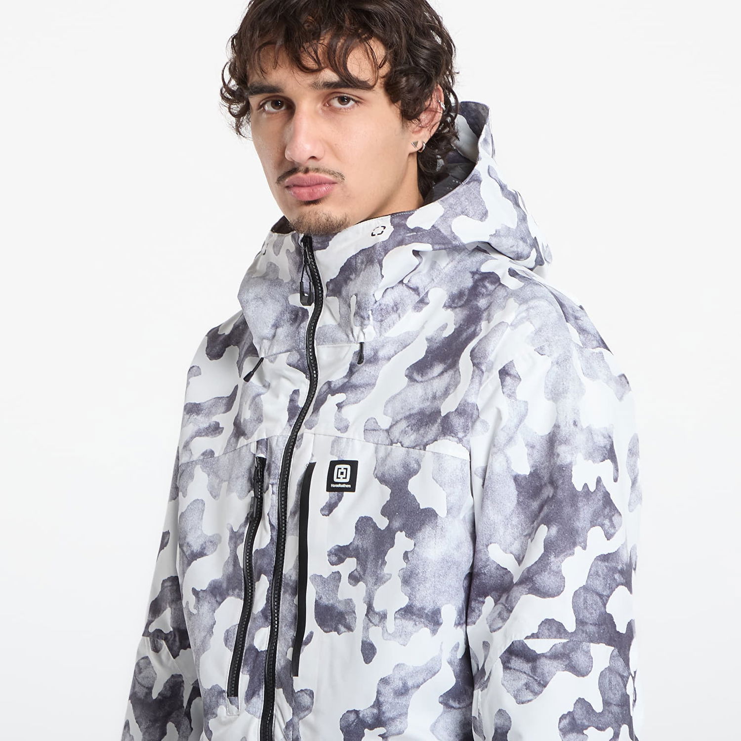 Bunda Horsefeathers Pearl Jacket Arctic Camo Rôznofarebný | OM326D, 1