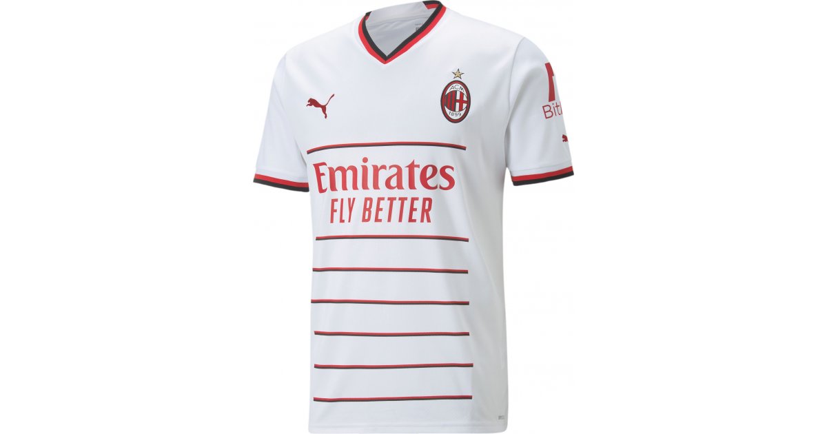 Dres Puma AC Milán 2022/23 Away Replica Jersey Biela | 76583402, 1