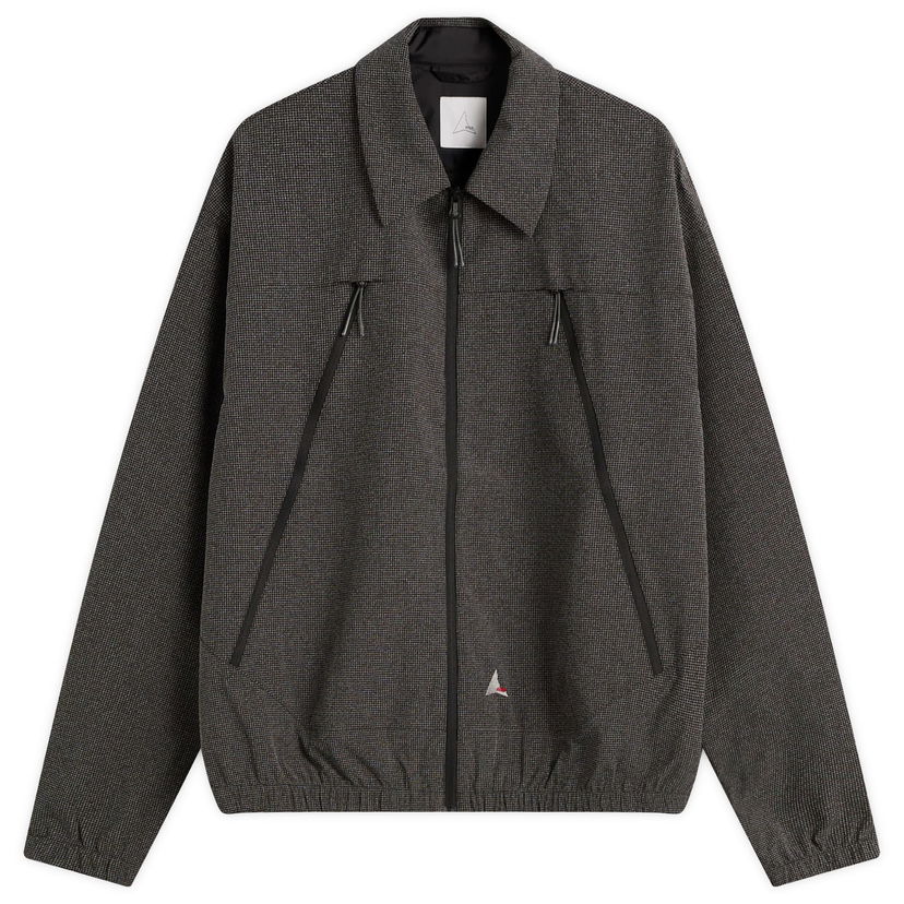 Bunda ROA Lamon Reinforced Technical Zip Up Shirt Šedá | RBMW0517FA344-BLK0001
