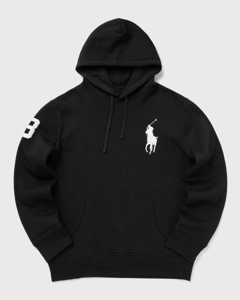 Mikina Polo by Ralph Lauren Hoodie with Number 3 on Sleeve Čierna | 710935339008