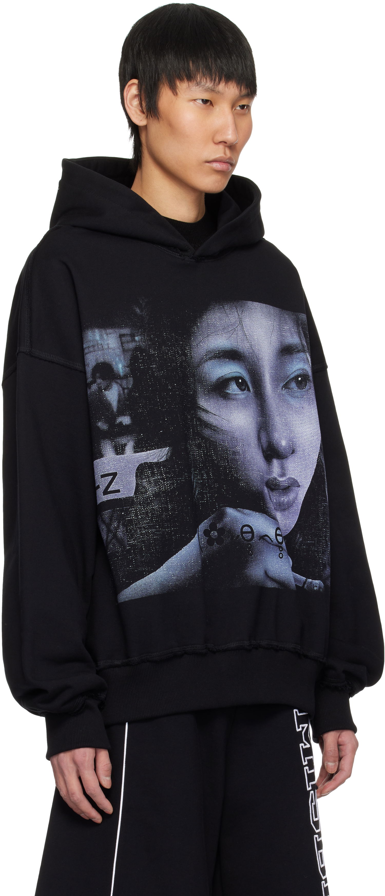 Mikina MISBHV Maciej Kość Edition Exposed Seam Hoodie Čierna | 250M209, 1