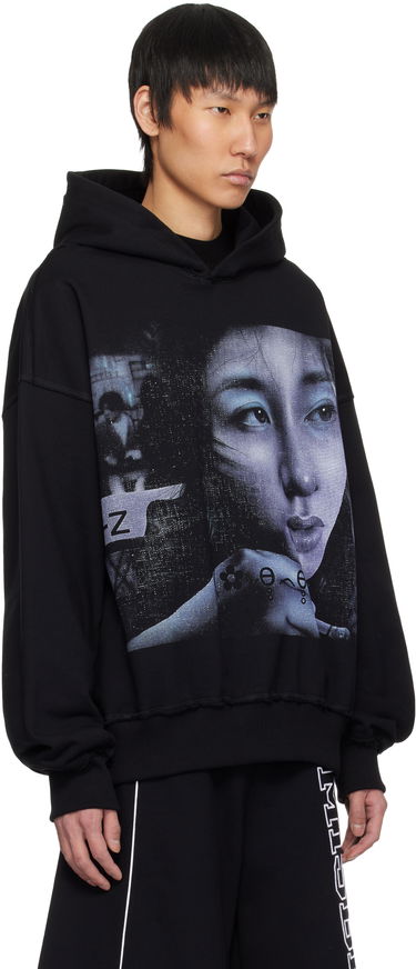 Mikina MISBHV Maciej Kość Edition Exposed Seam Hoodie Čierna | 250M209, 1