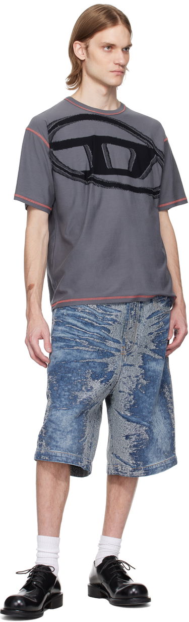 Tričko Diesel T-Doxt T-Shirt Šedá | A16185-0GIAS-9DV, 3