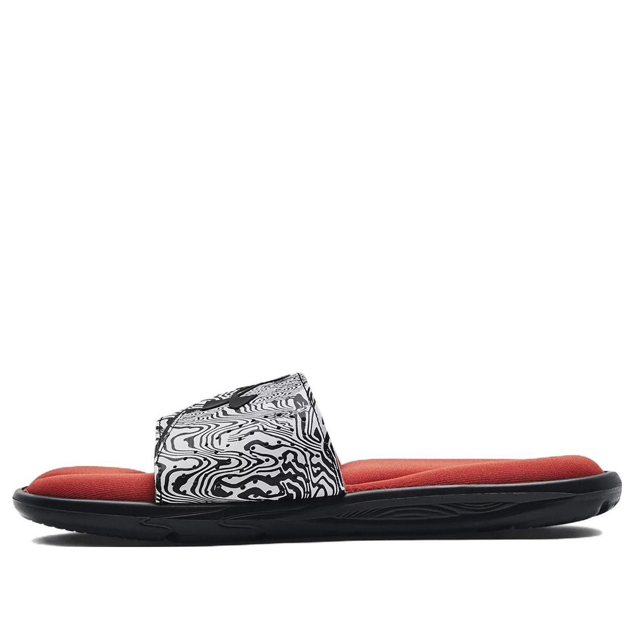 Tenisky a topánky Under Armour Ignite 6 Graphic Strap Slides Čierna | 3024450-006, 0