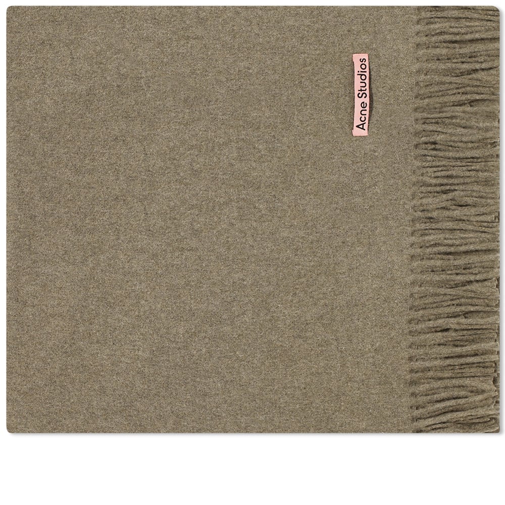 Šál Acne Studios Canada New Scarf Light Olive Melange Zelené | CA0209-CYQ, 0
