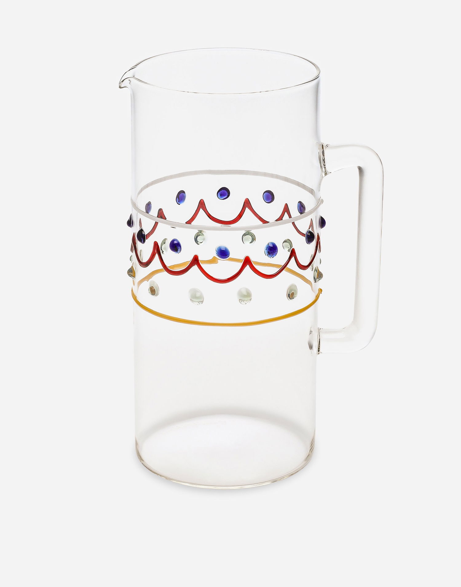 Home decor Dolce & Gabbana Large Multicolor Glass Pitcher Rôznofarebný | TCB017TCALVUC121, 0