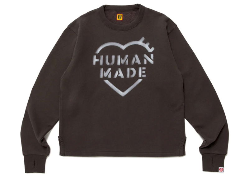 Mikina Human Made Military Sweatshirt with Graphic Print Hnedá | HM24CS016