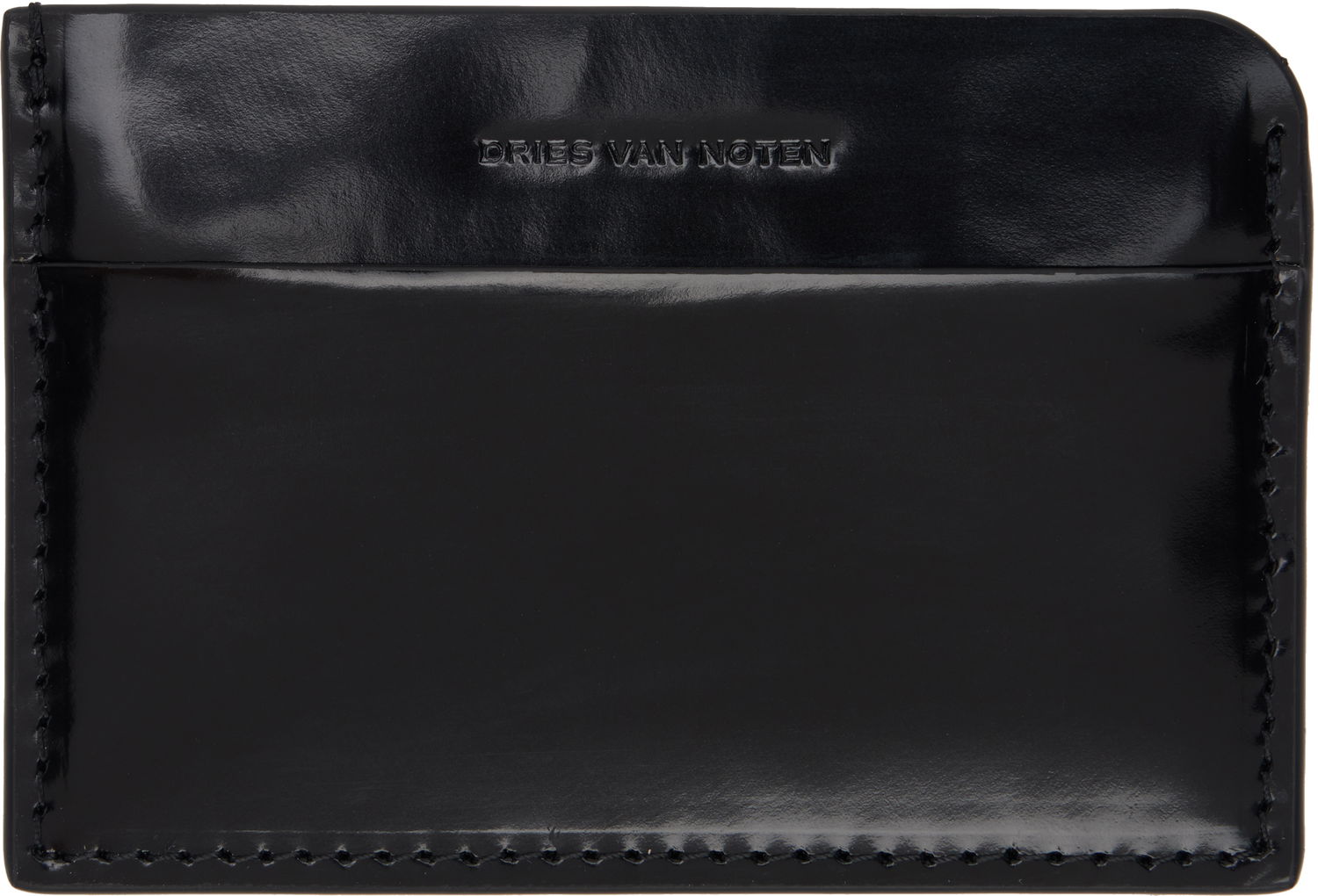 Peňaženka Dries Van Noten Dries Van Noten Leather Card Holder Čierna | 251-022100-188, 0