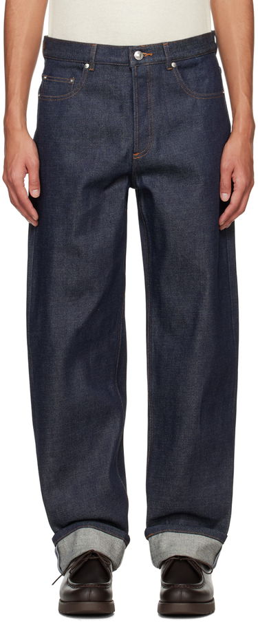 Džínsy A.P.C. Fairfax Indigo Relaxed Fit Jeans Modrá | CODBS-M09156, 0