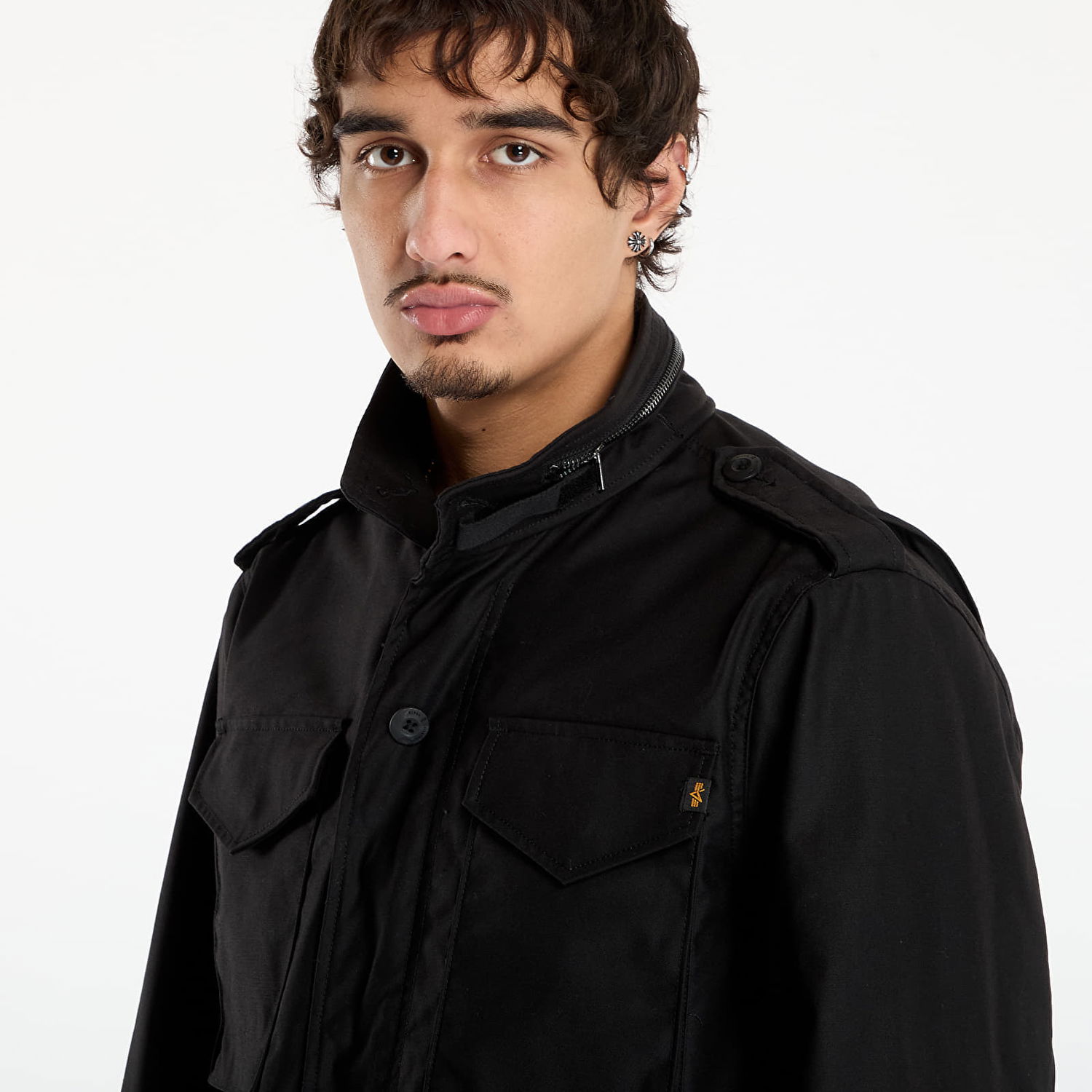 Bunda Alpha Industries Studio M-65 Field Jacket Čierna | 258131-03, 1