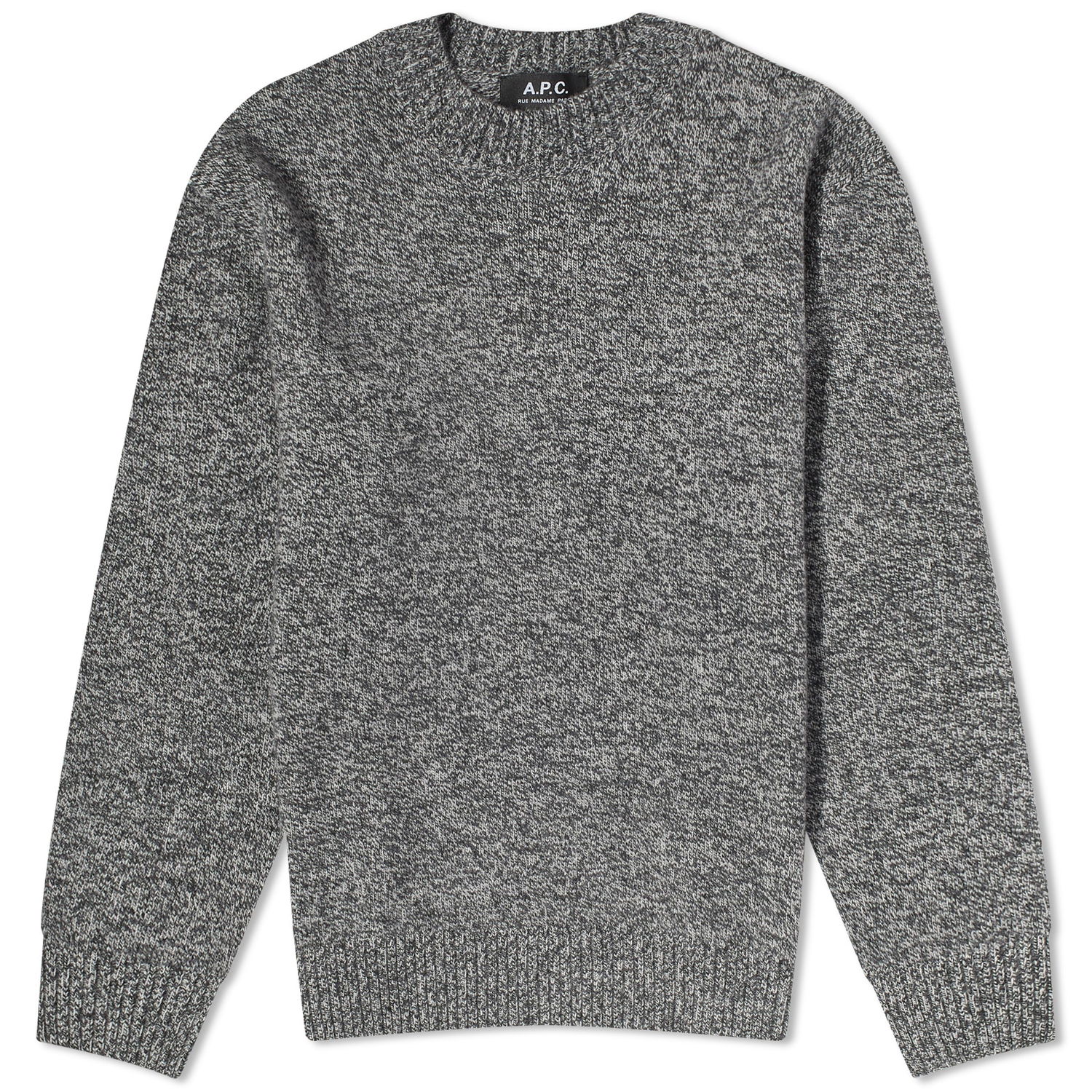 Sveter A.P.C. Archie Wool Cashmere Crewneck Šedá | WOAQC-H23274-PLC, 0