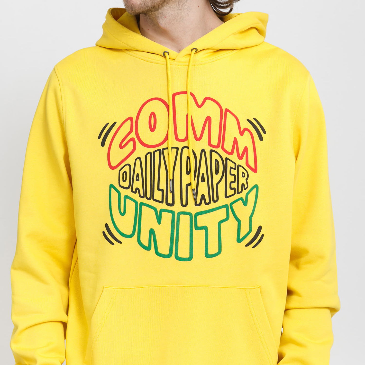 Mikina DAILY PAPER Majid Hoodie Žltá | 2211089, 1
