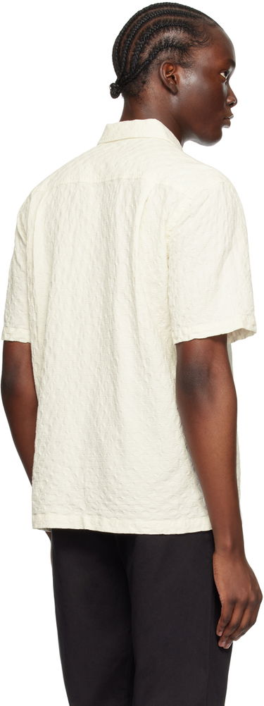 Košeľa Universal Works Universal Works Island Short Sleeve Shirt Biela | P3063, 2