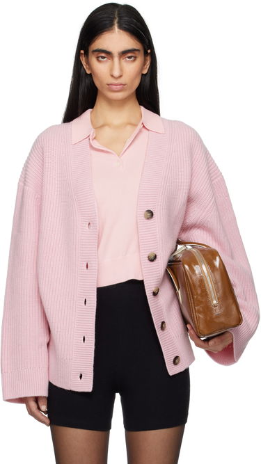 Sveter Nanushka Nanushka Laran Knit Cardigan Ružová | NU25RSCA05131, 0