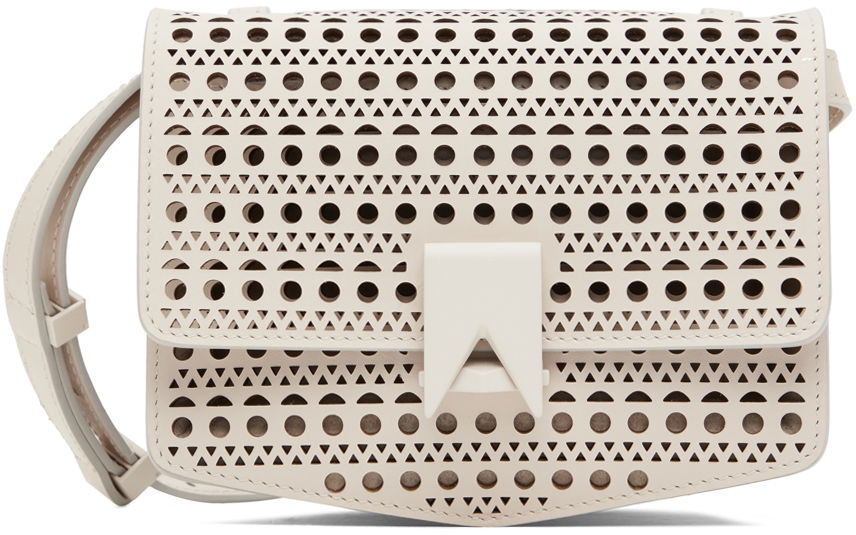 Small 'Le Papa' Perforated Crossbody Bag