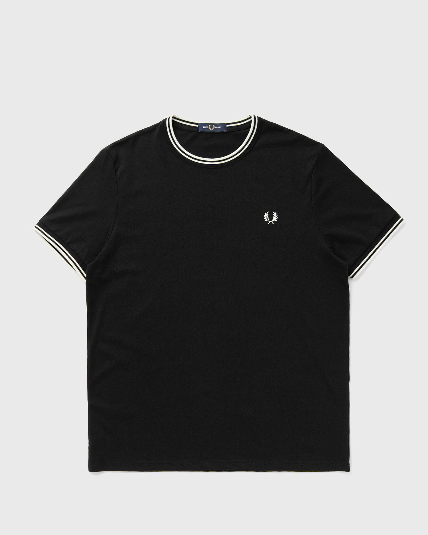 Tričko Fred Perry Twin Tipped T-Shirt Čierna | M1588V-102, 0