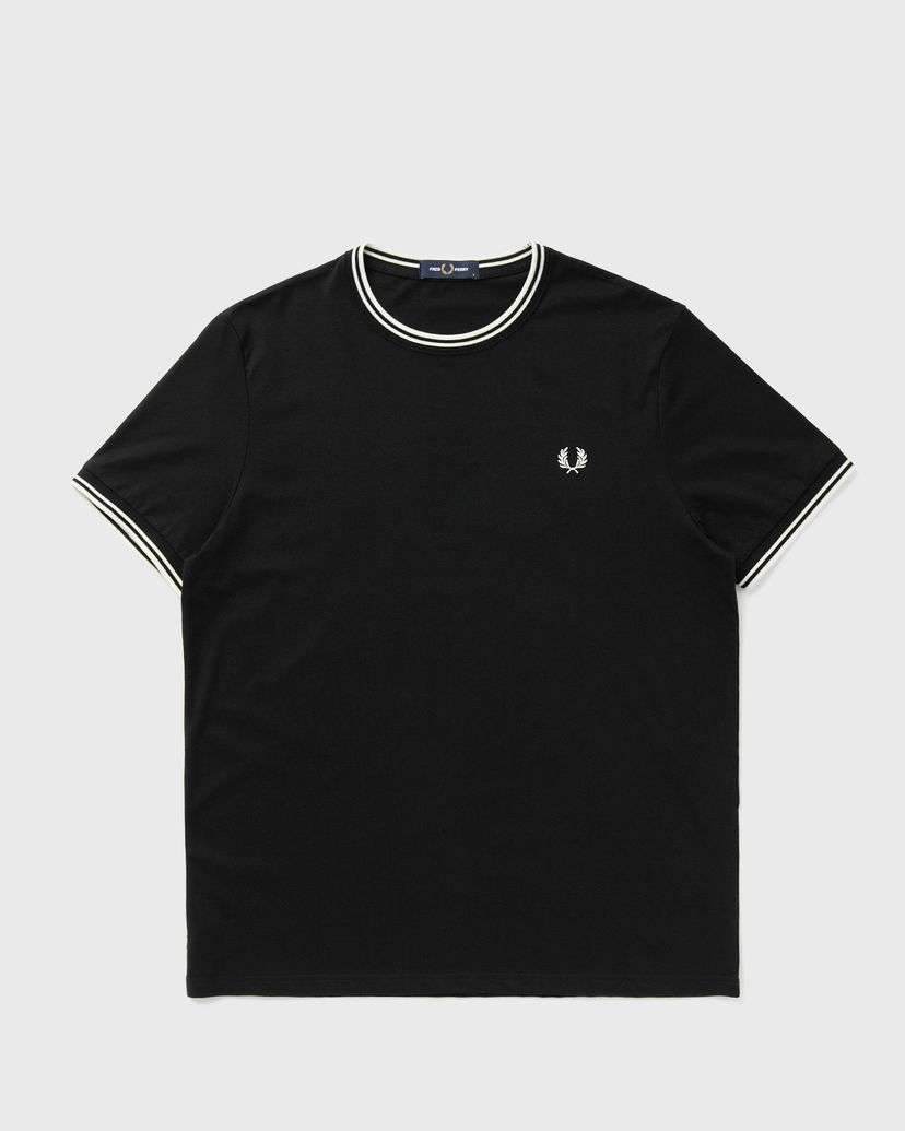 Tričko Fred Perry Twin Tipped T-Shirt Čierna | M1588V-102