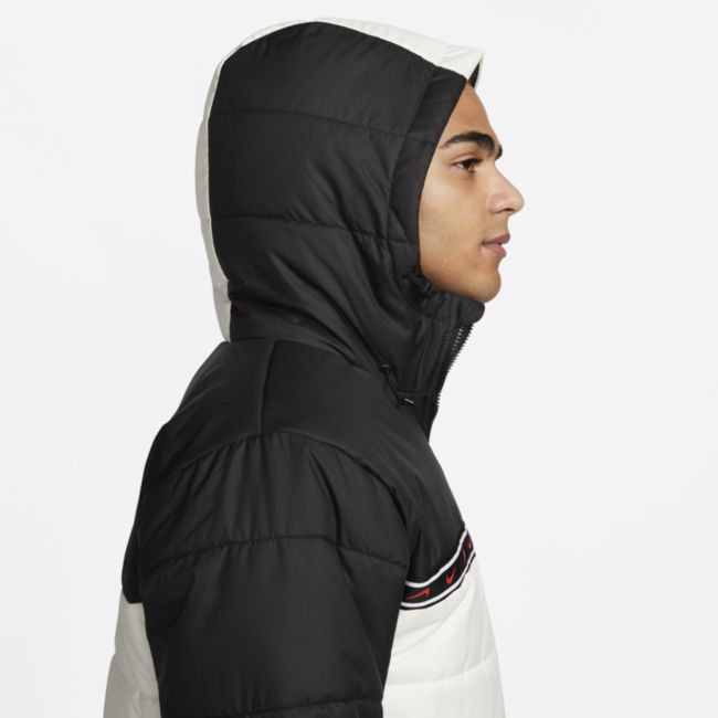Prešívaná bunda Nike Sportswear Repeat Synthetic-Fill Jacket Biela | DX2037-133, 1