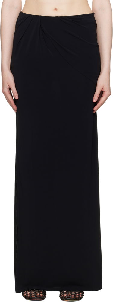Sukňa Jacquemus Jacquemus 'La Jupe Peplo' Maxi Skirt Čierna | 25E251SK081-2381, 0